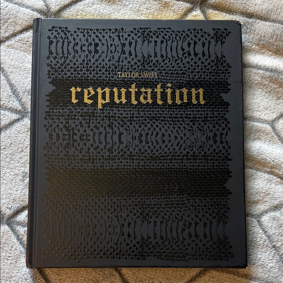 Taylor Swift Other - Taylor Swift RARE Reputation VIP Book Hardcover Rep Coffee Table Book Gold